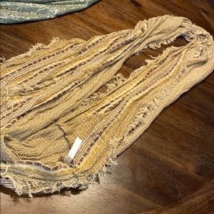 Beautiful Tan Infinity Scarf